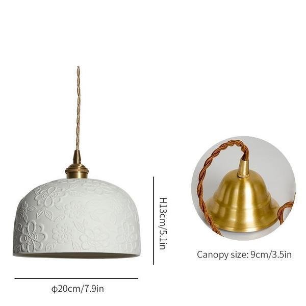 Ceramic pendant Lamp