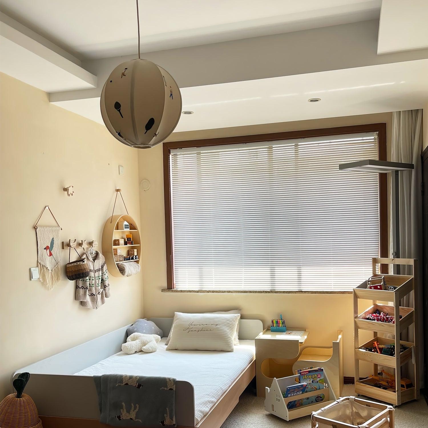 Park Embroidered Textile Pendant Lamp K576