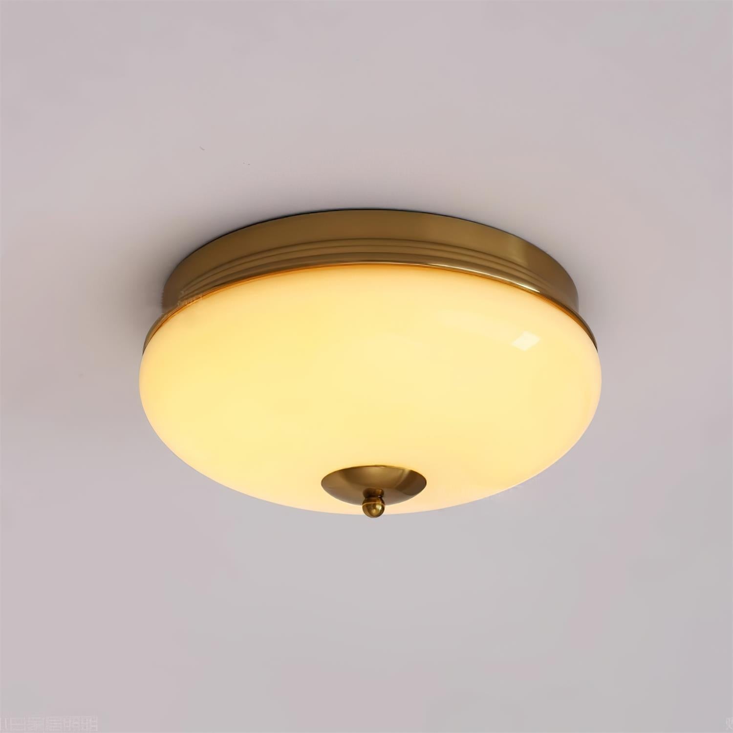European Mid Century Cream Ceiling Light K468