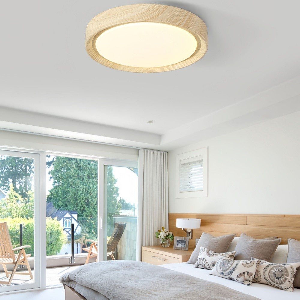 Vintage Scandinavian Round Energy LED Ceiling Lamp K185