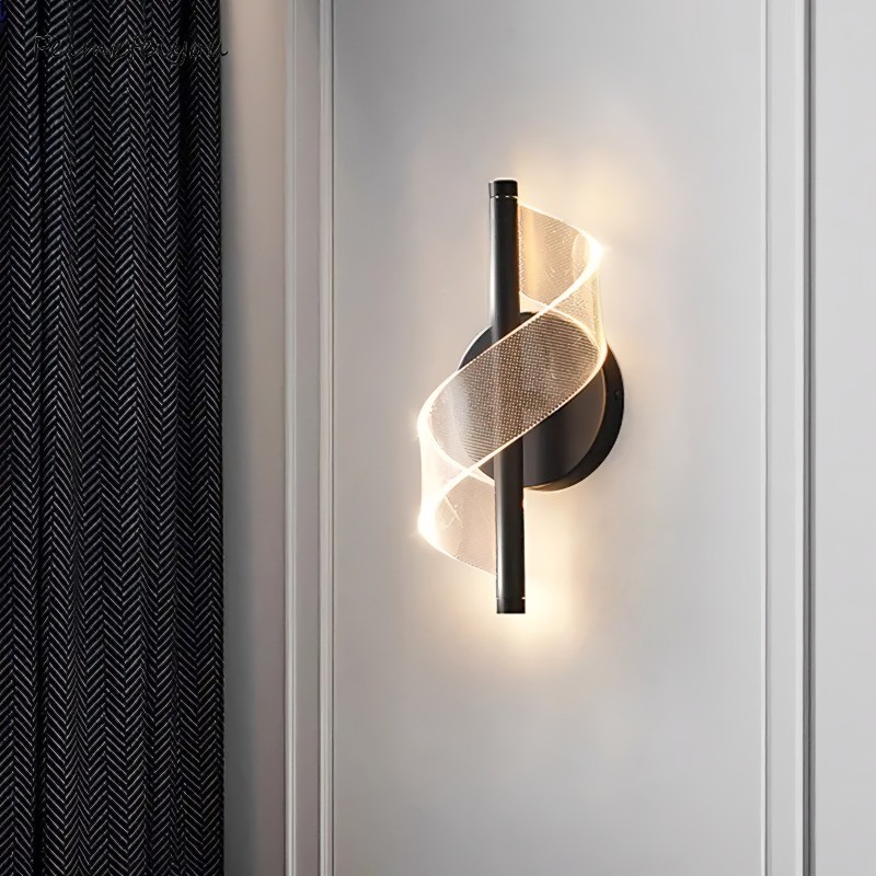 Spiral Modern Led Wall Lamp For Living Room K16