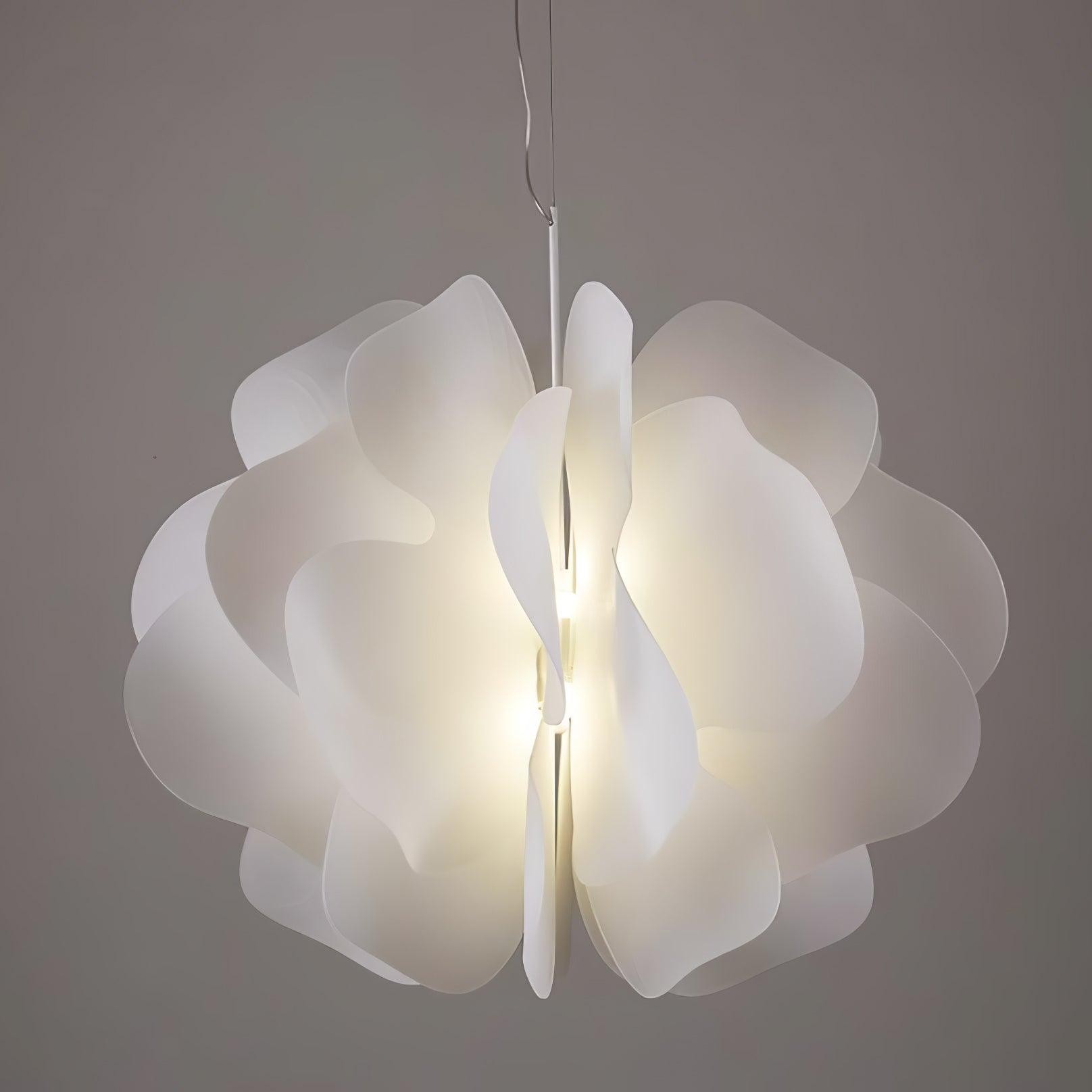 Modern Plastic Flower Design Pendant Lamp K539