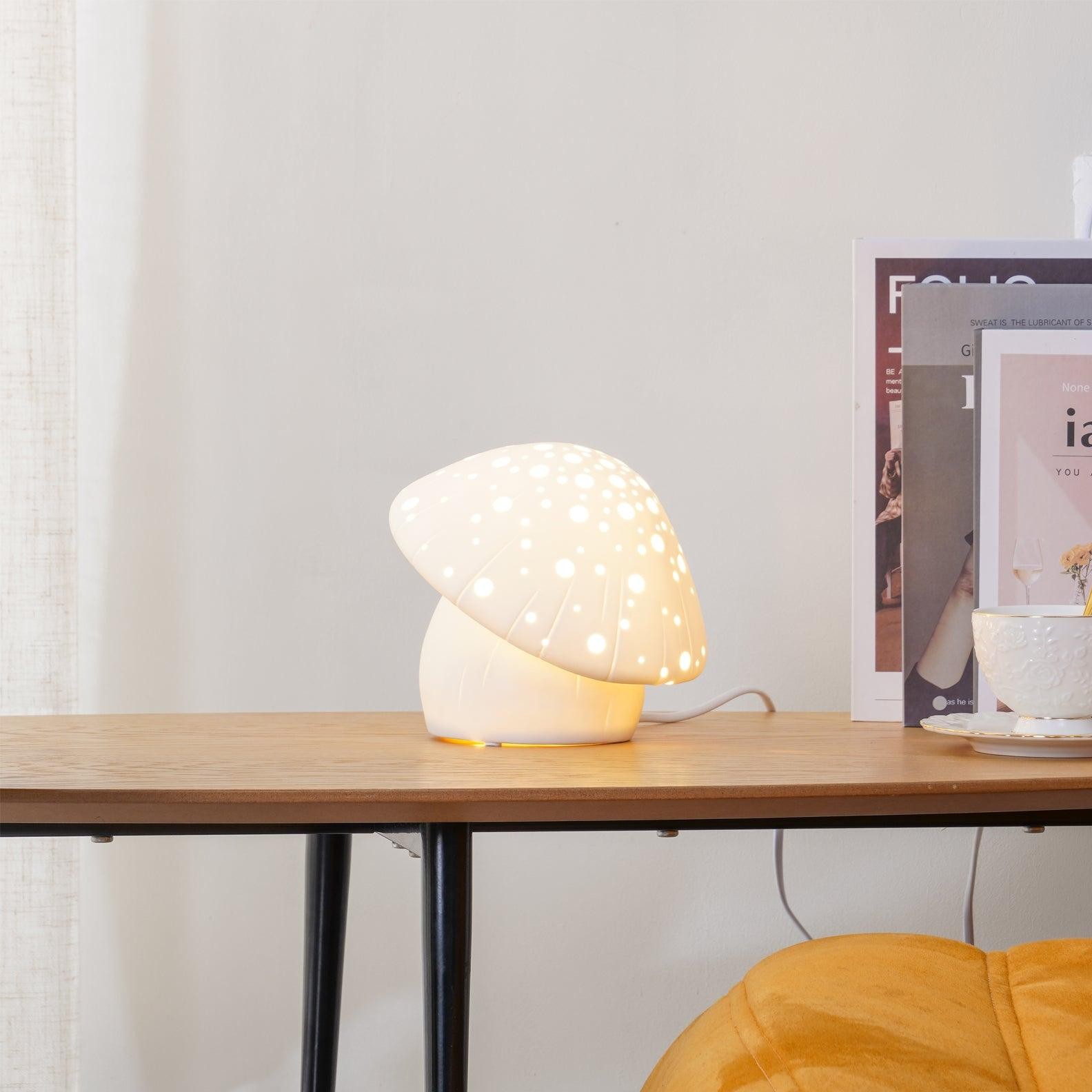 Cartoon Mushroom Skeletonized Table Lamp K398