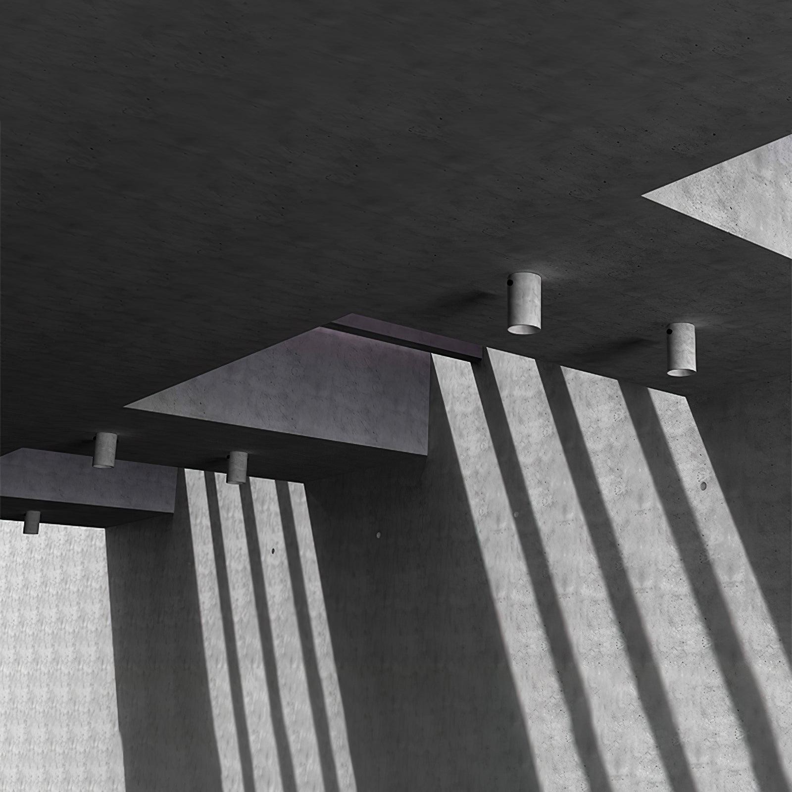 Minimalist Concrete Ceiling Lamp K329