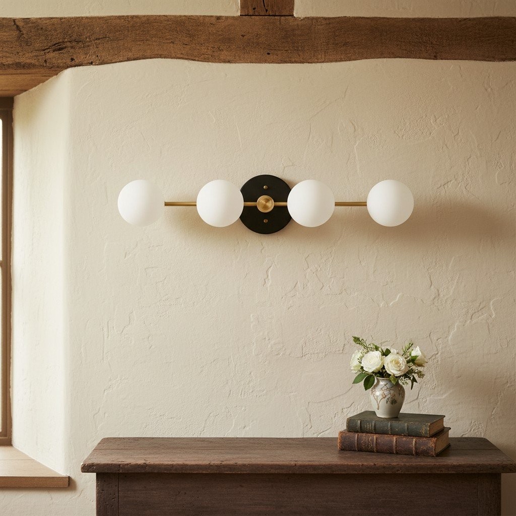 Glorica Glass Long Vanity Light - Modern Minimalist Wall Sconce Design K1452