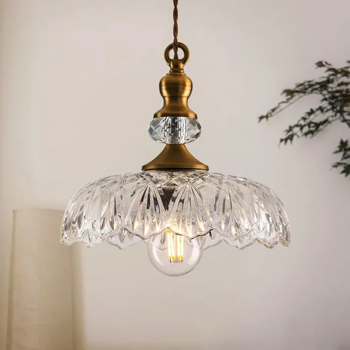 Mid Century Mini Kitchen Island Glass Pendant Light K851