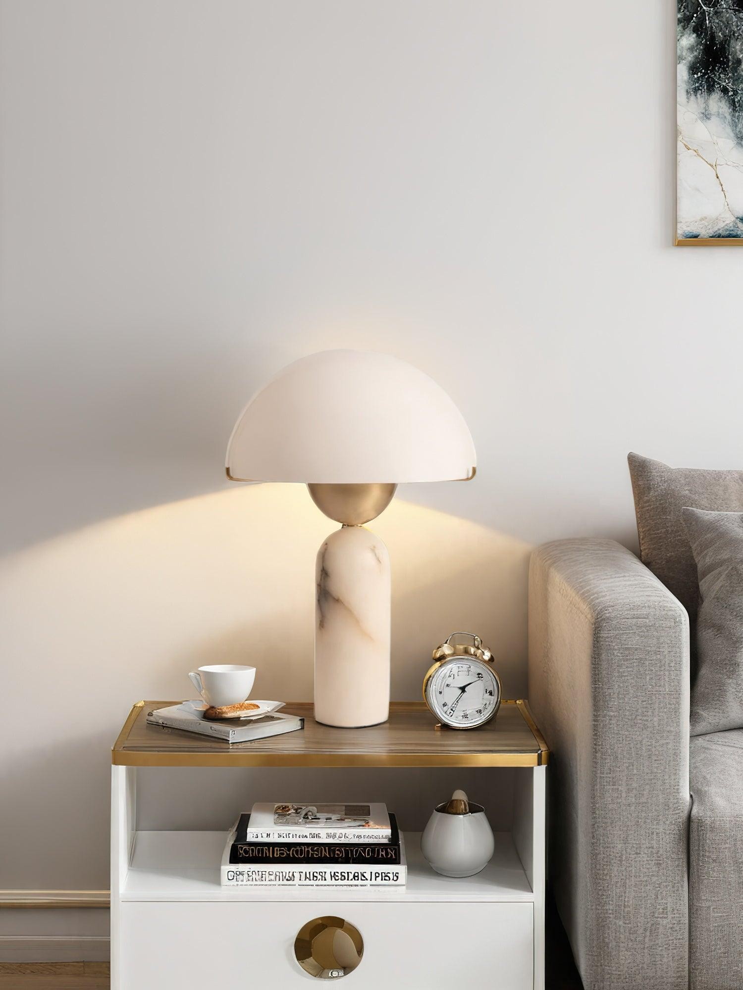 Nordic Simple Creative Alabaster Glass Table Lamp K585