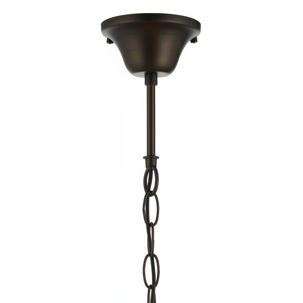 TF Pearl Pendant Light - With A Glass Shade and Adjustable Length for Dining and Kitchens K1988