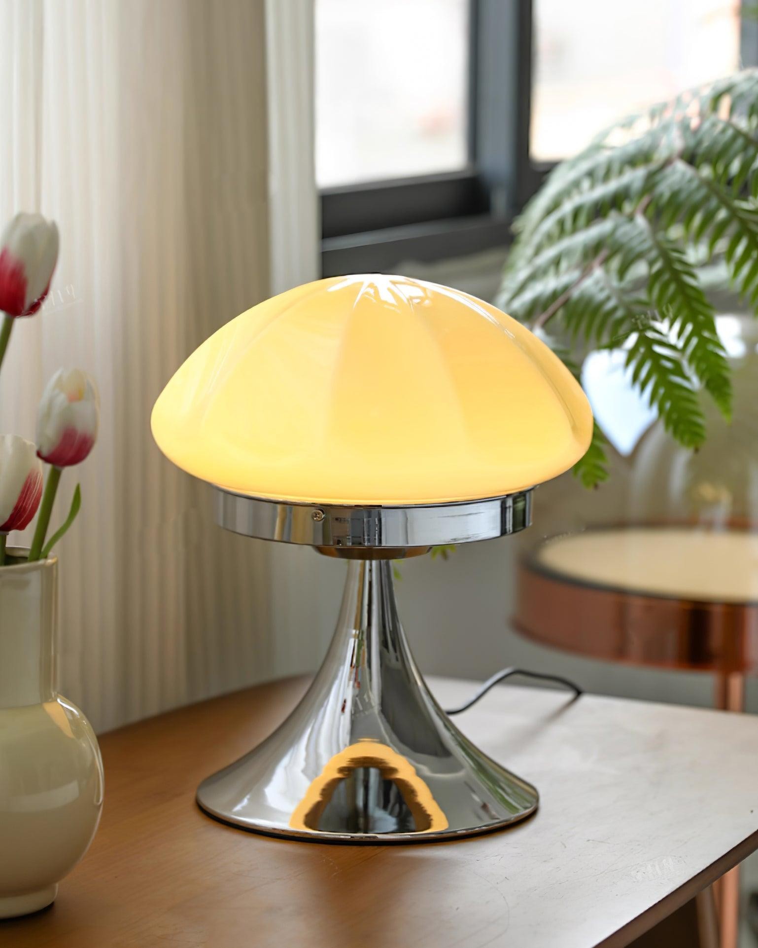 Bauhaus Glass Table Lamp For Bedroom K344