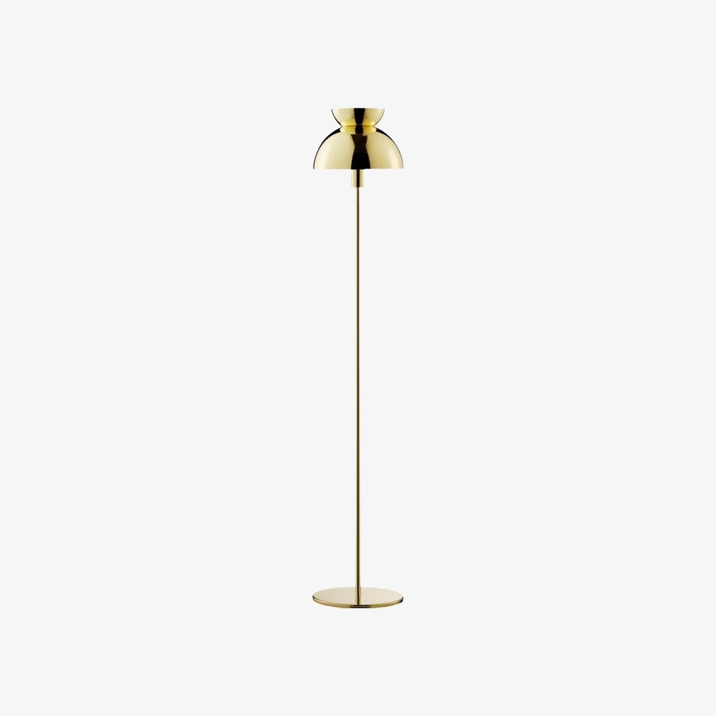 Aurelia Nordic Sculptural Floor Lamp - Minimalist Metal Standing Light for Living Room or Bedroom K1753