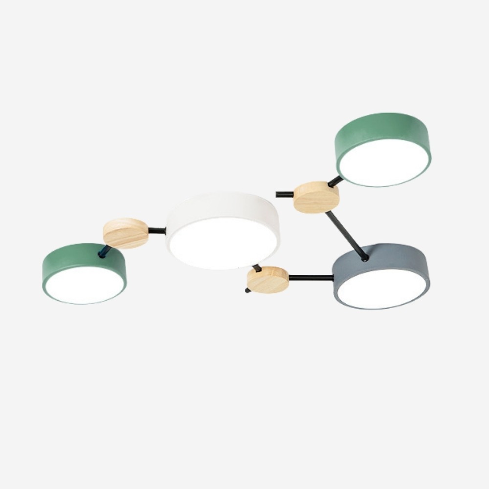 Nordic Wood Branch Led Ceiling Light K932