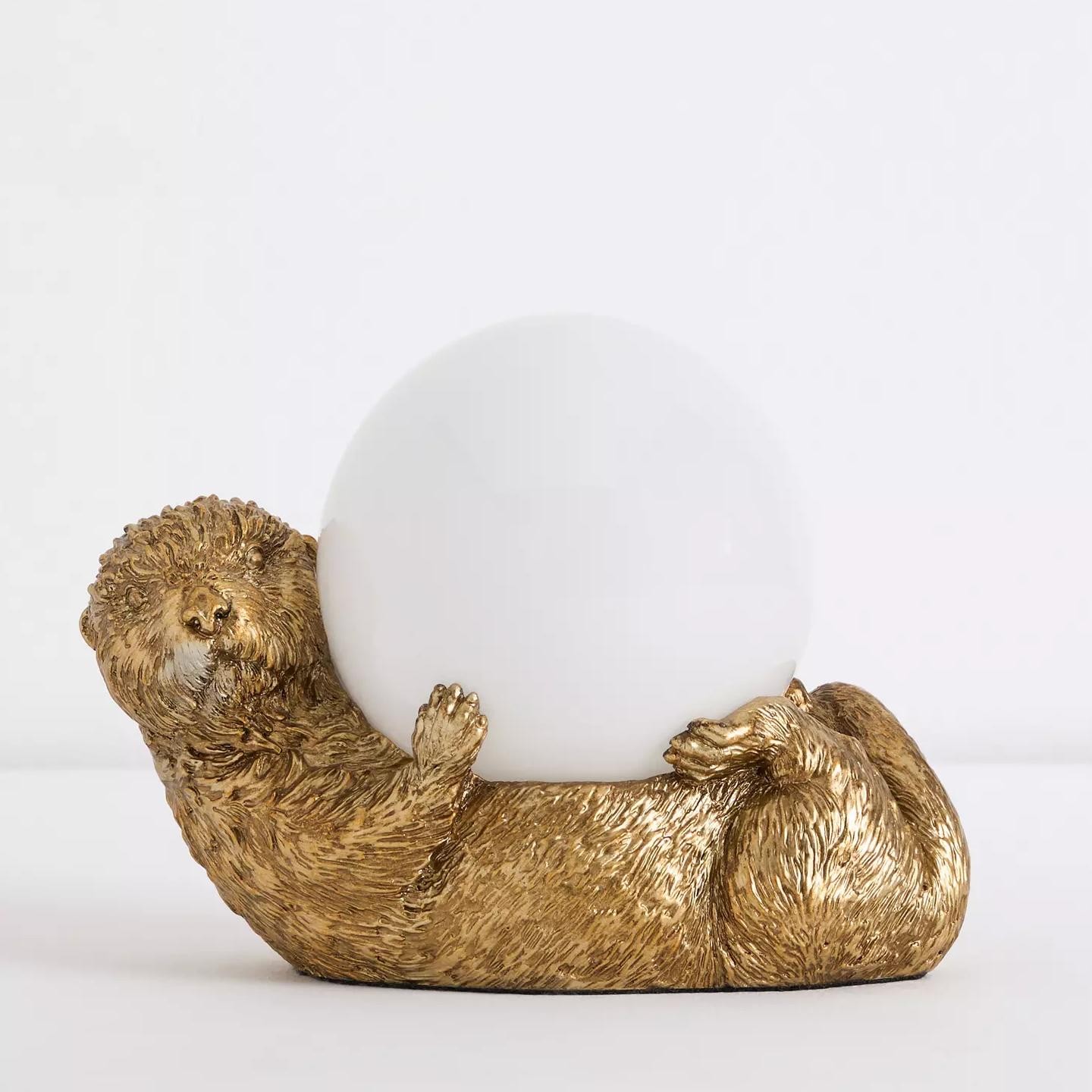 Pawdia Animal Decorative Table Lamp - Figurine Stylish Lamp for Kids Room or Bedroom K1248