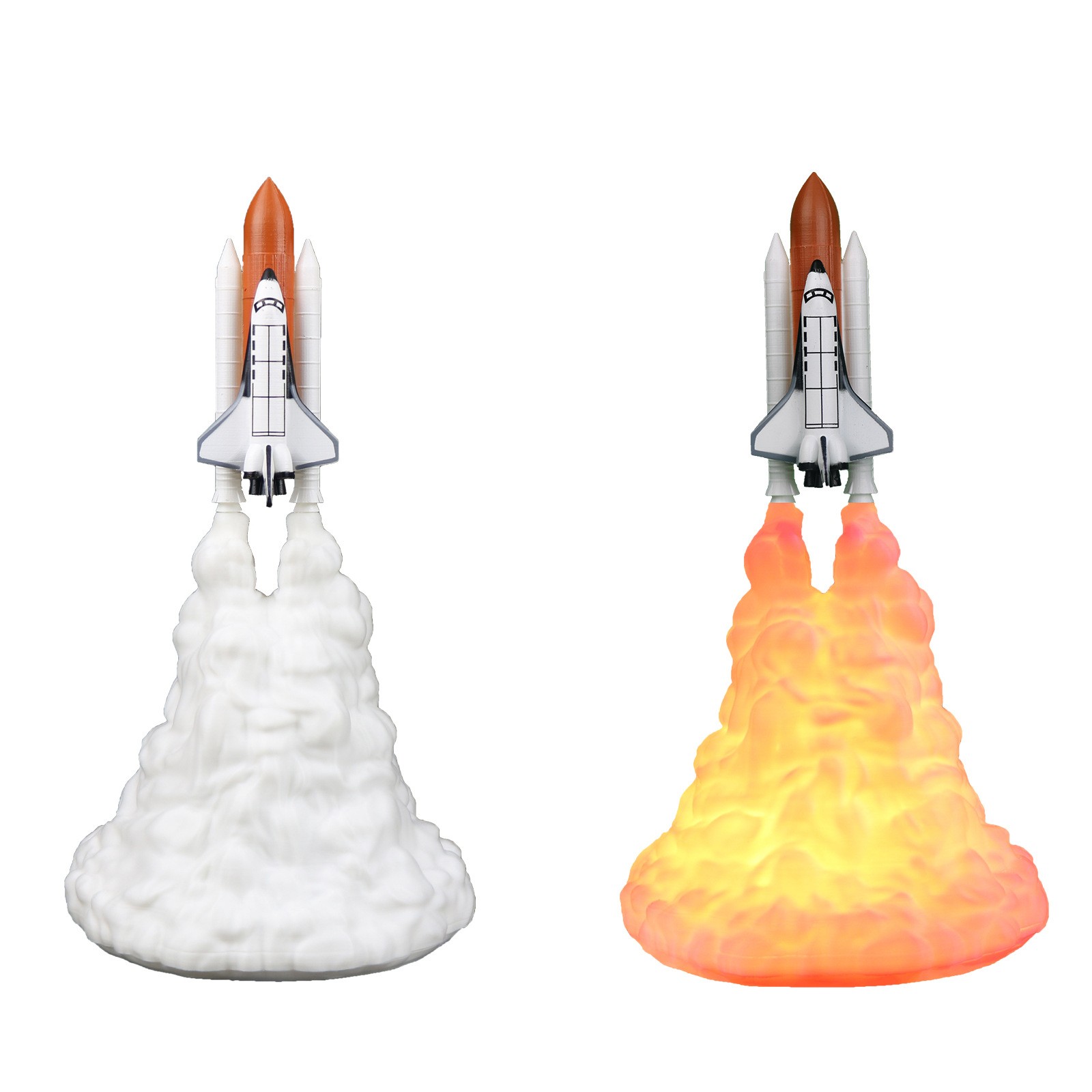 Creative 3D Printed Airplane Fire Dragon Table Lamp K214