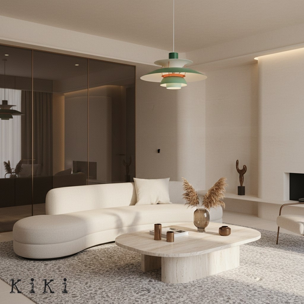 Scandinavian Multilayer Metal Pendant Light K84