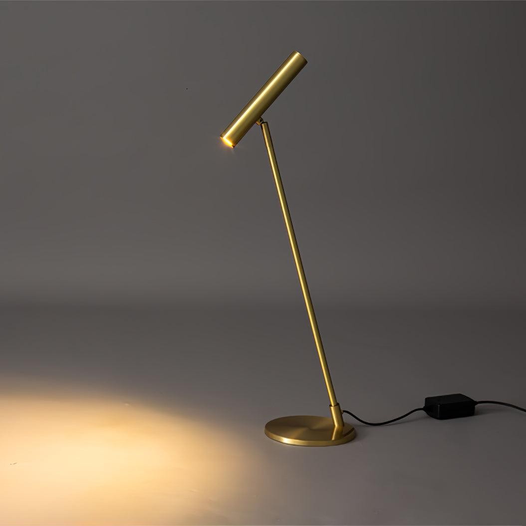 Modern Minimalist Brass Adjustable LED Floor Lamp K707