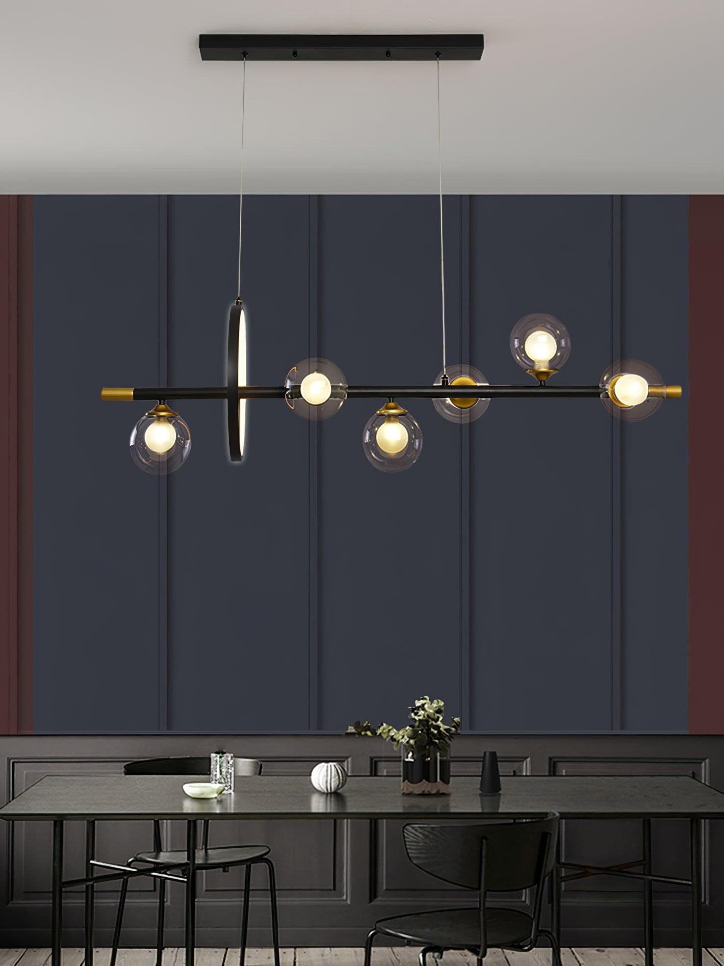 Creative Horizontal Long Bar Chandelier K385
