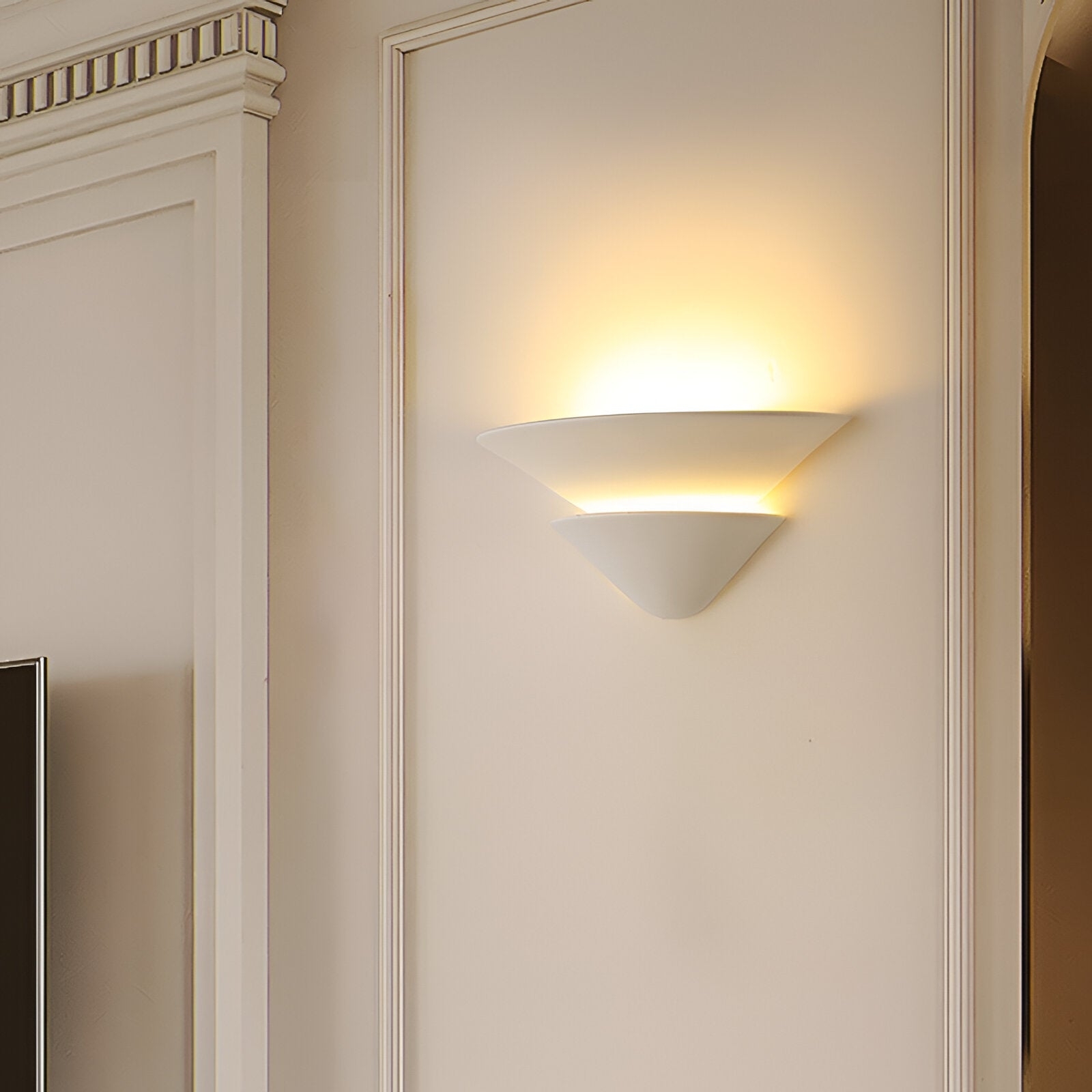 Shellora Wabi-Sabi Plaster Wall Light D964