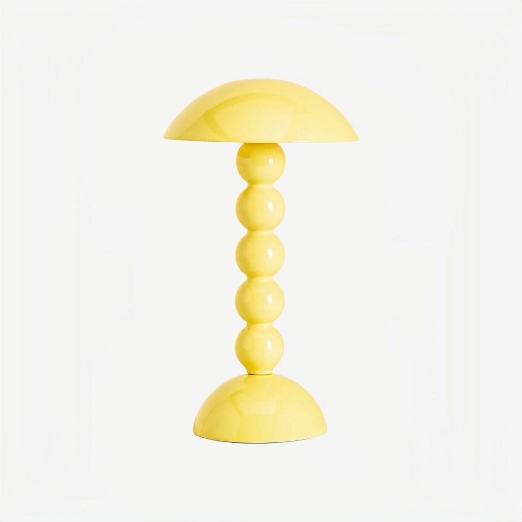 Modo LED Table Lamp - Orb-Stacked Base Mushroom Shade Perfect for Living Room or Bedroom K1669