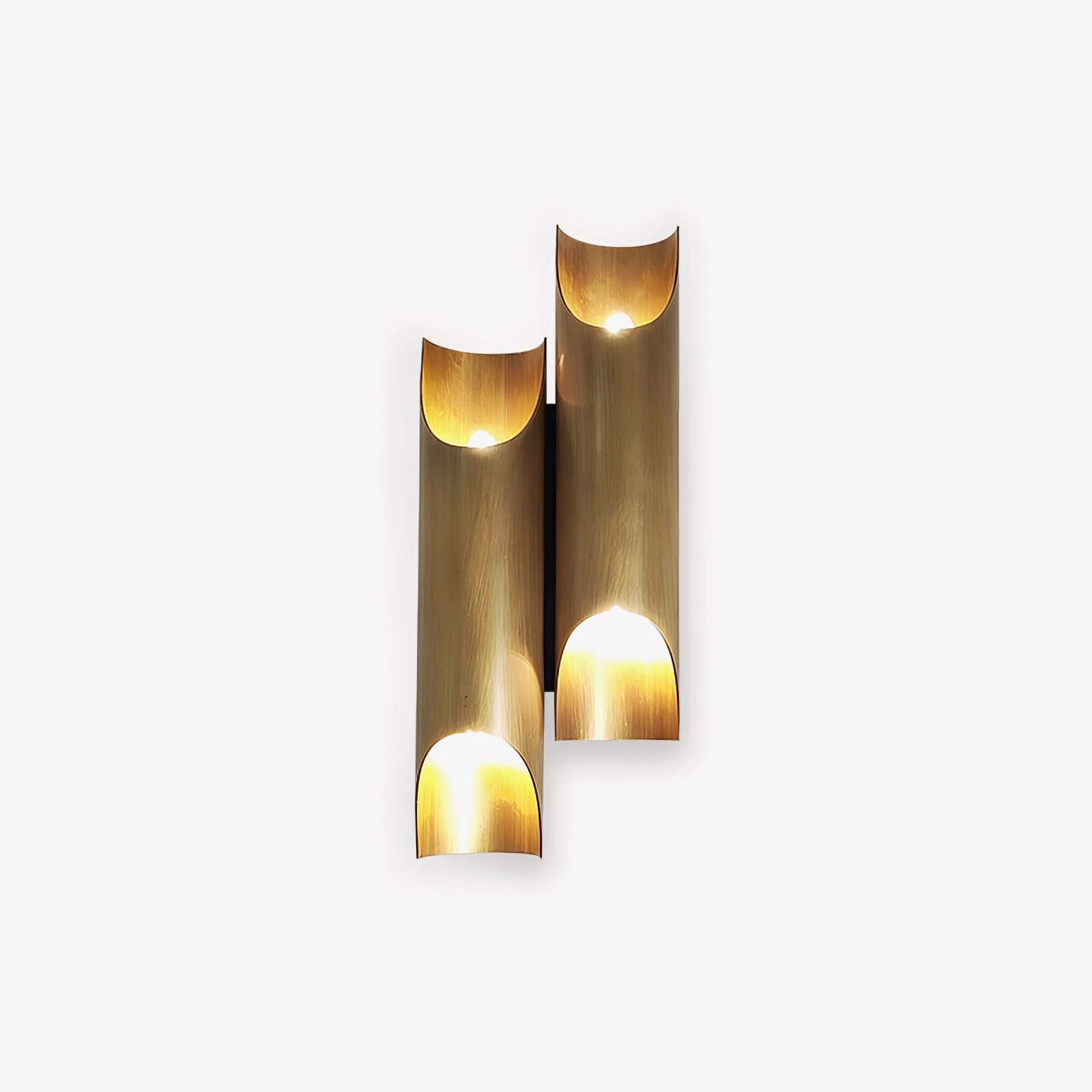 Brass Double Tube Wall Lamp K287