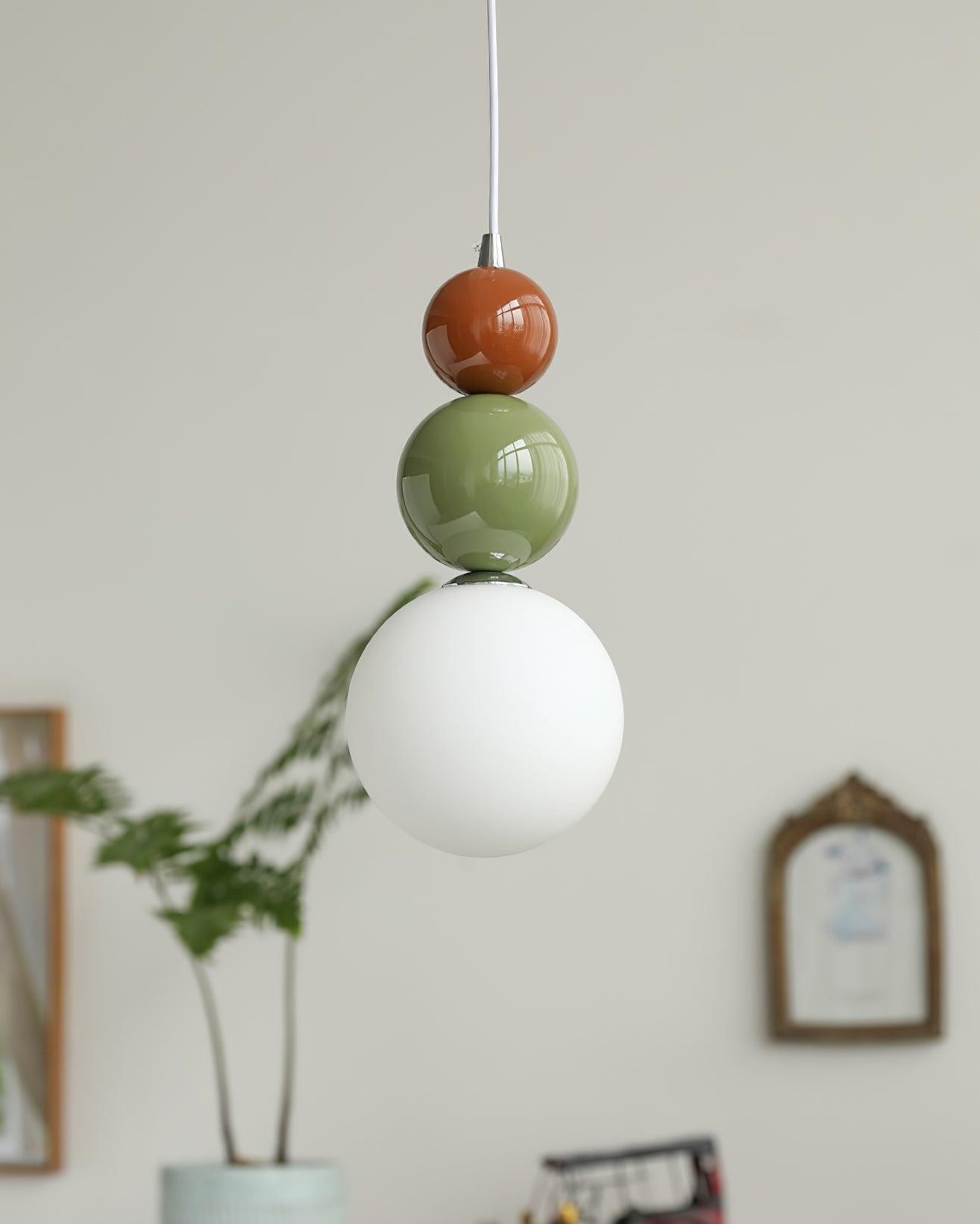Nordic Cream Modern Simple Dot Pendant Lamp K355