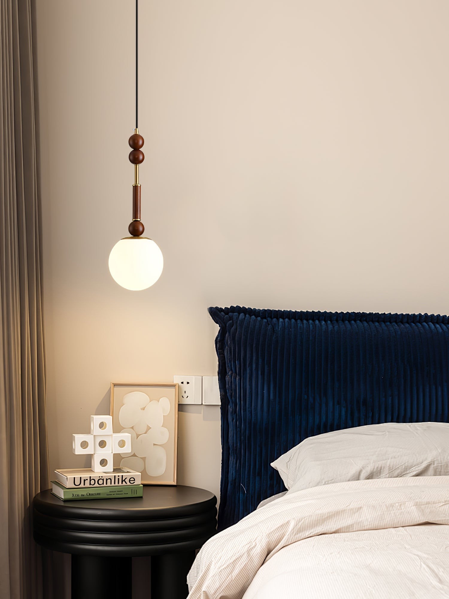 Retro Solid Wood Series Pendant Lamp K637