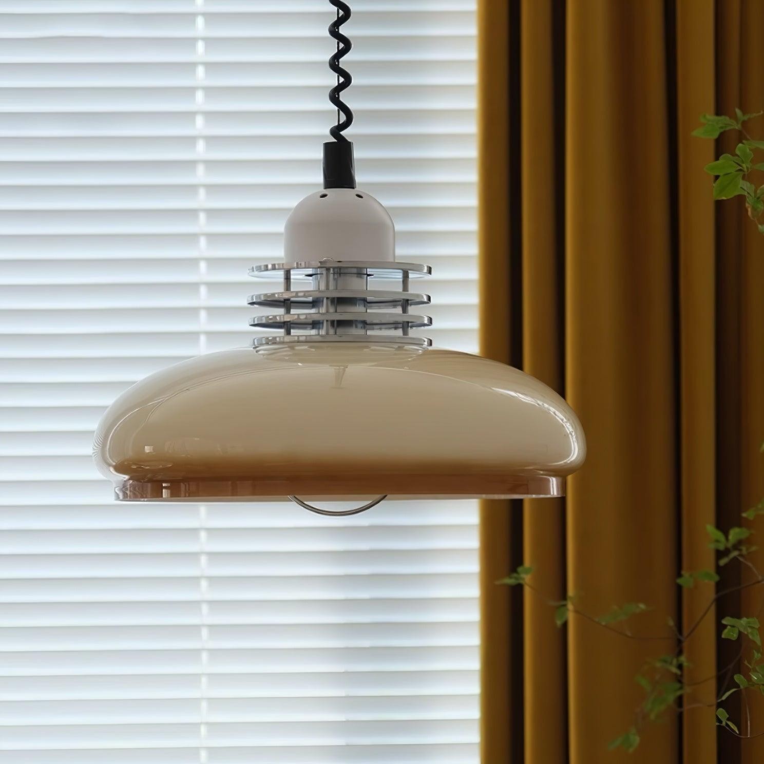 Nordic Cream Retractable Pendant Lamp K759
