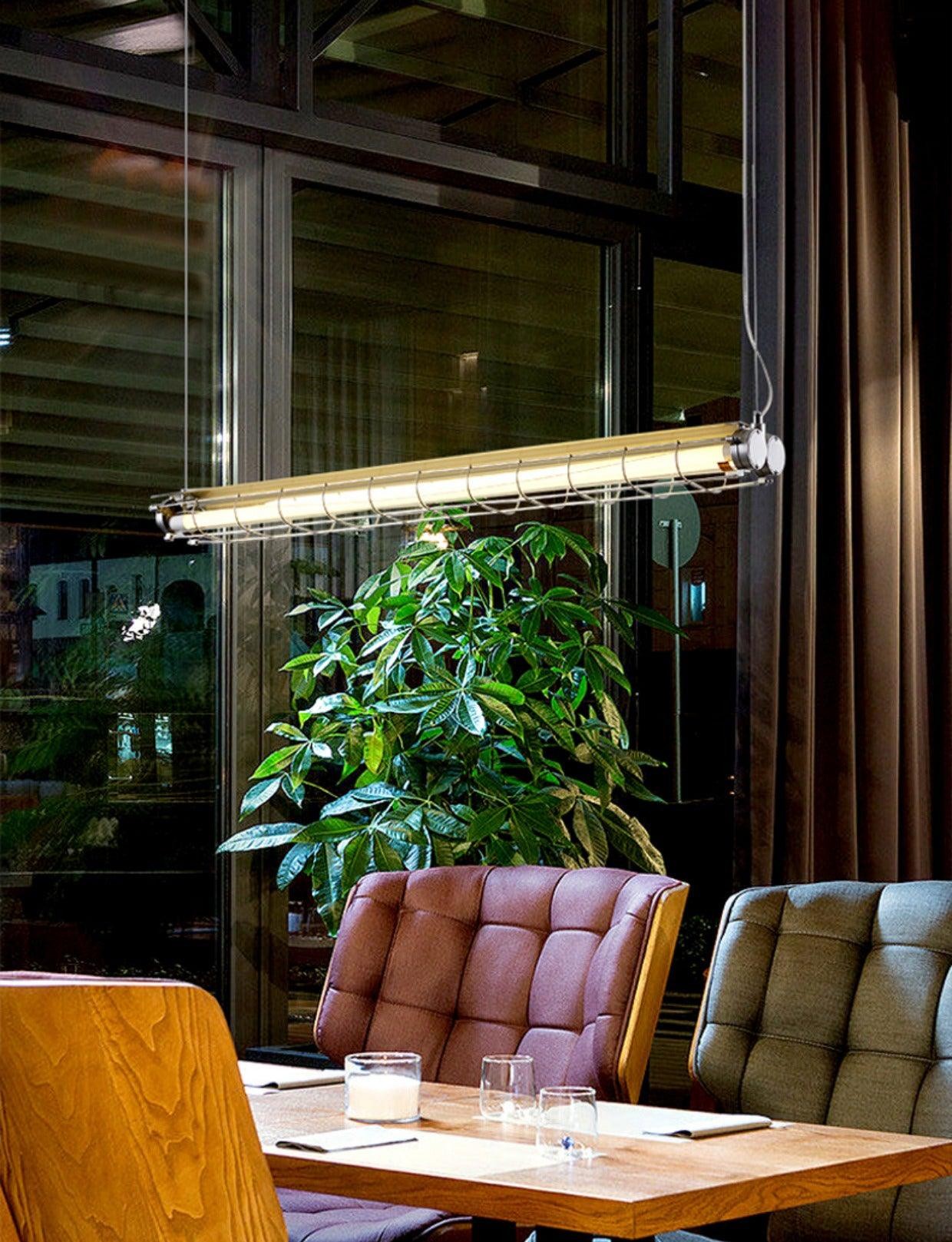 Industrial Linear Cage Chandelier K903