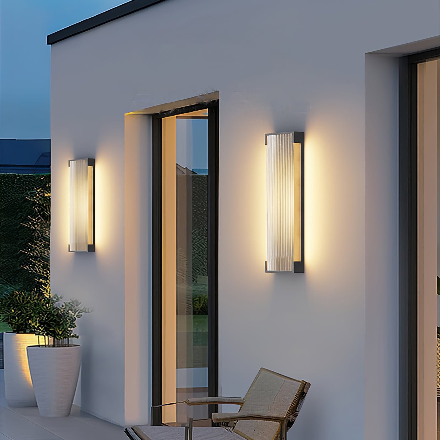 Rectangular Outdoor Wall Light K615