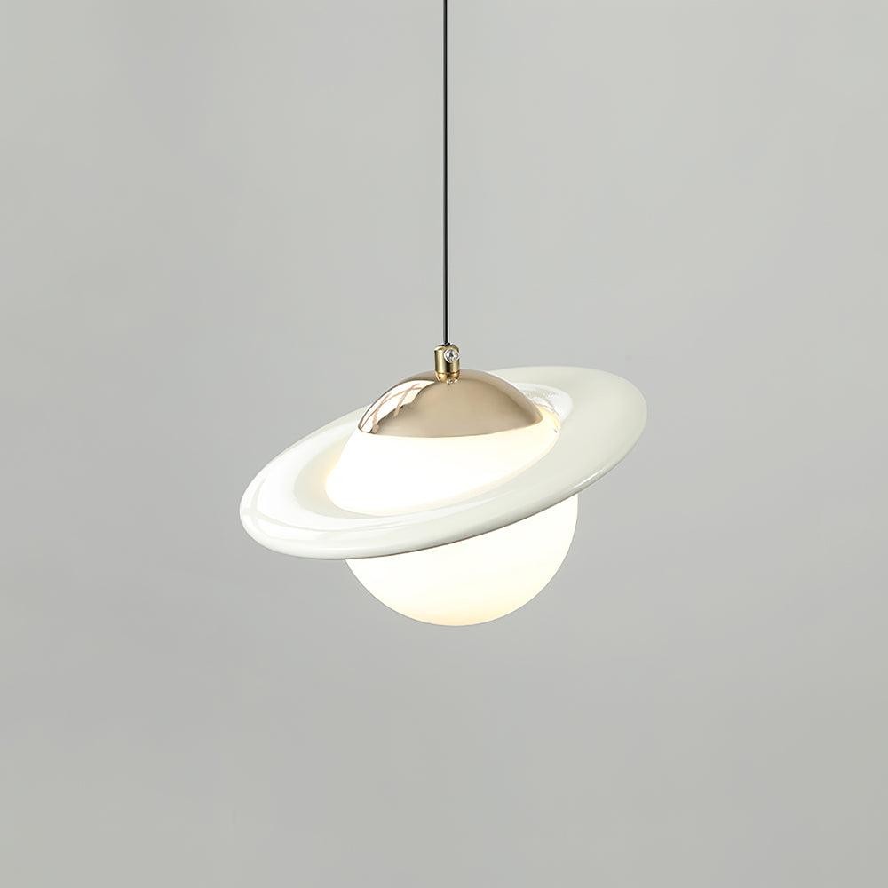 Romantic Saturn Planet Pendant Lamp for Bedroom K656
