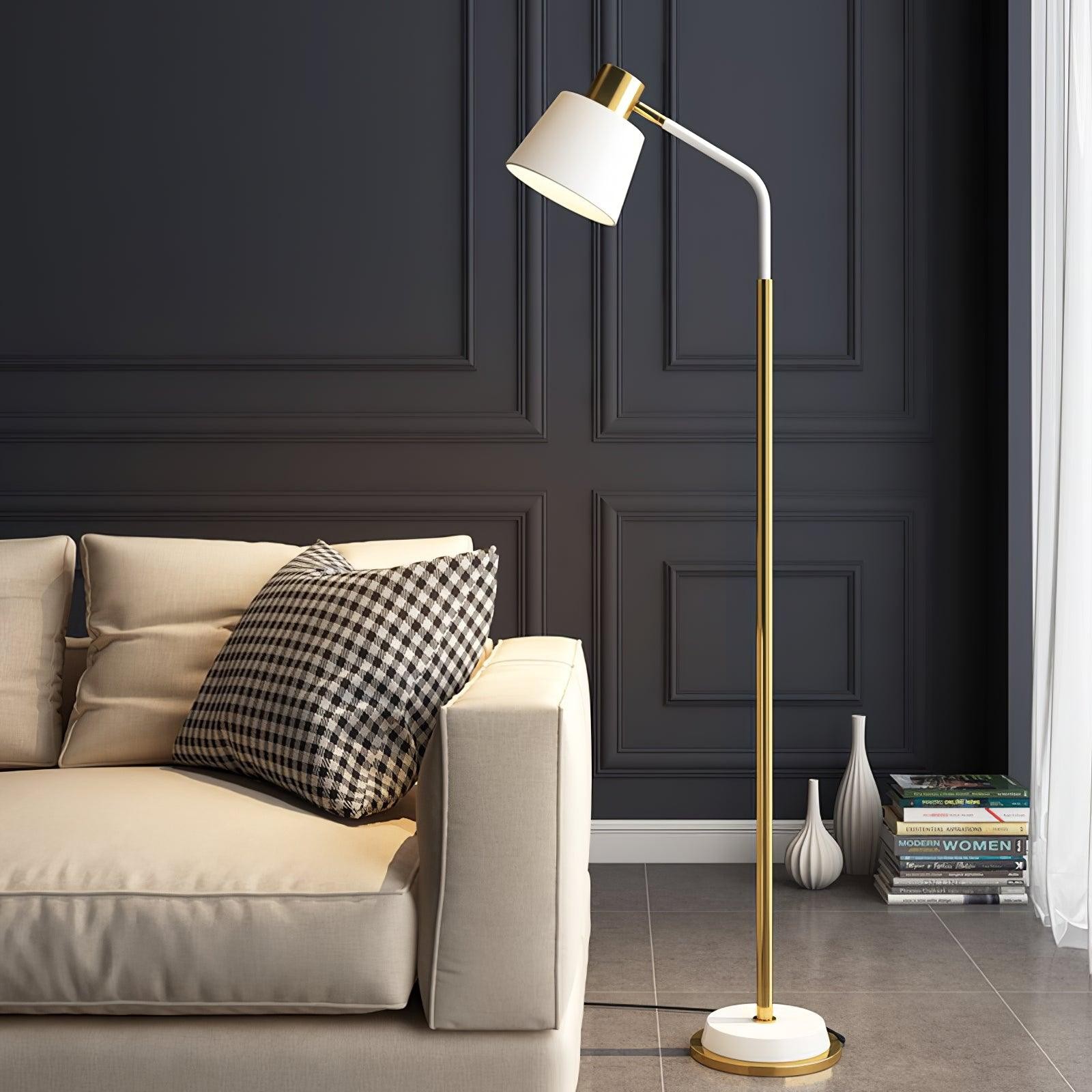 Modern Simple Luxury Metal Color Blocking Floor Lamp K370