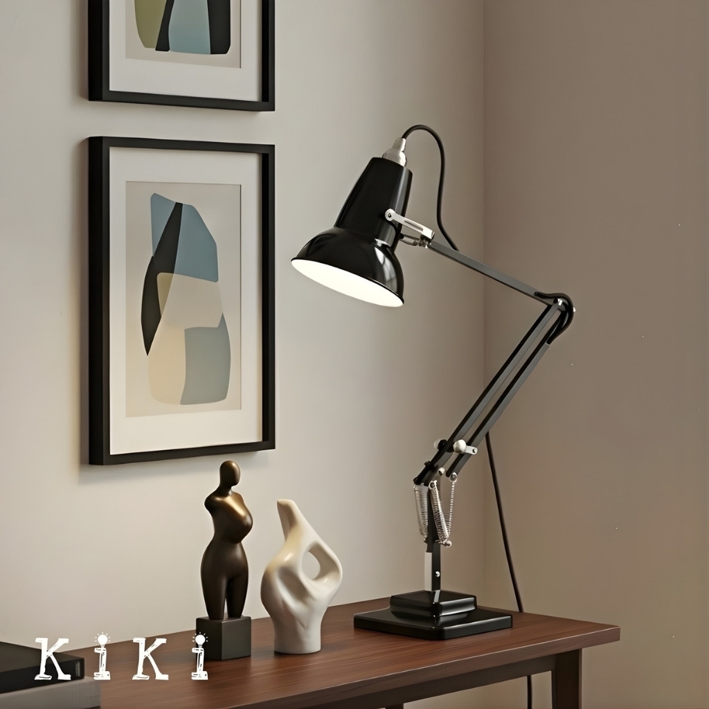 Modryx Articulated Desk Lamp - Industrial Aesthetic for Workstation and Bedroom K2132