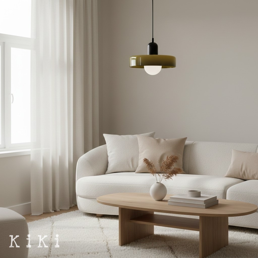 Disc Orb Pendant Light