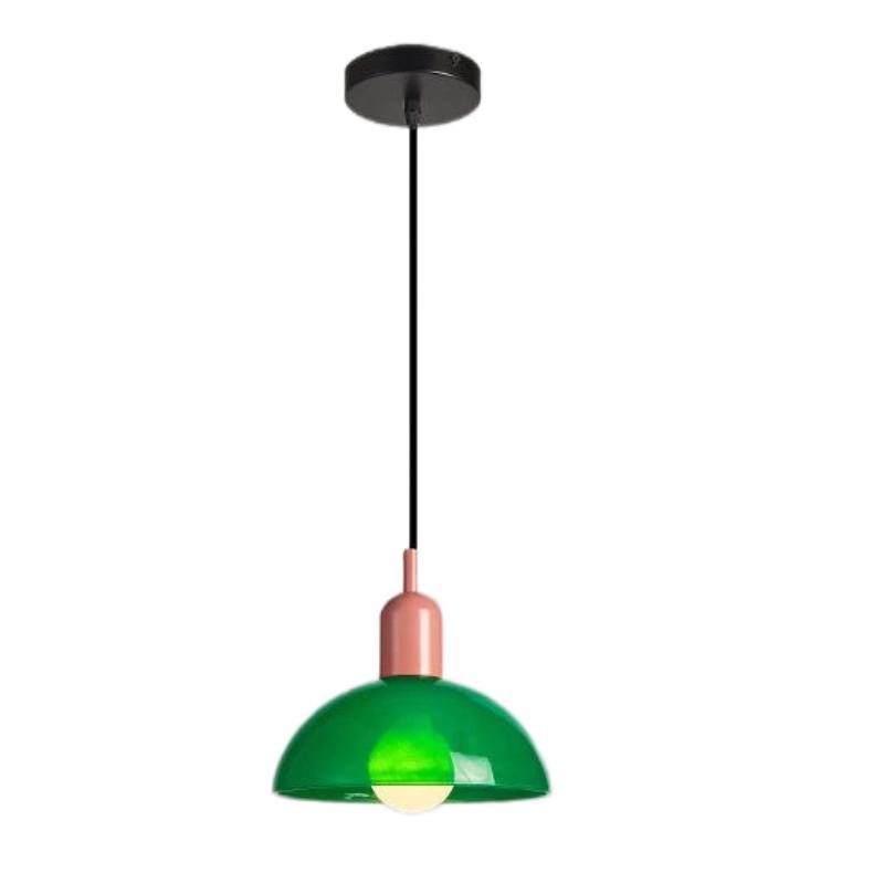 Bauhaus Minimalist Stained Glass Pendant Light K38