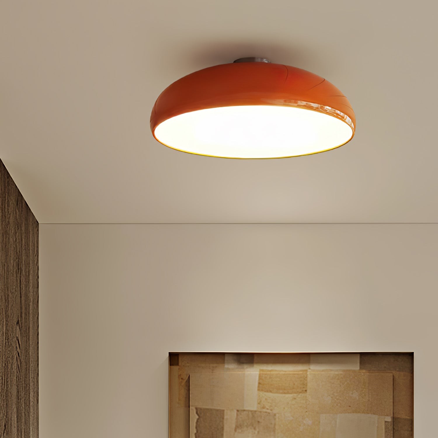 Space Orange Ceiling Lamp K571
