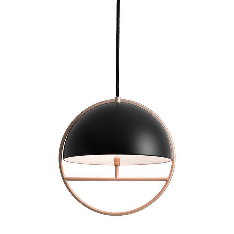 Nordic Hemispherical Ring Metal Pendant Lamp K426