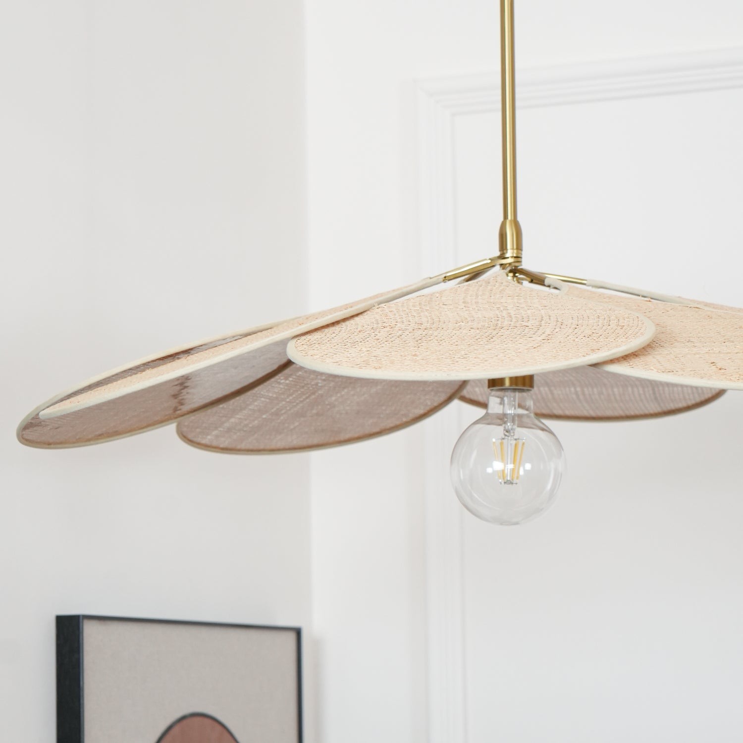 Petals Bloom Rattan Pendant Lamp K588