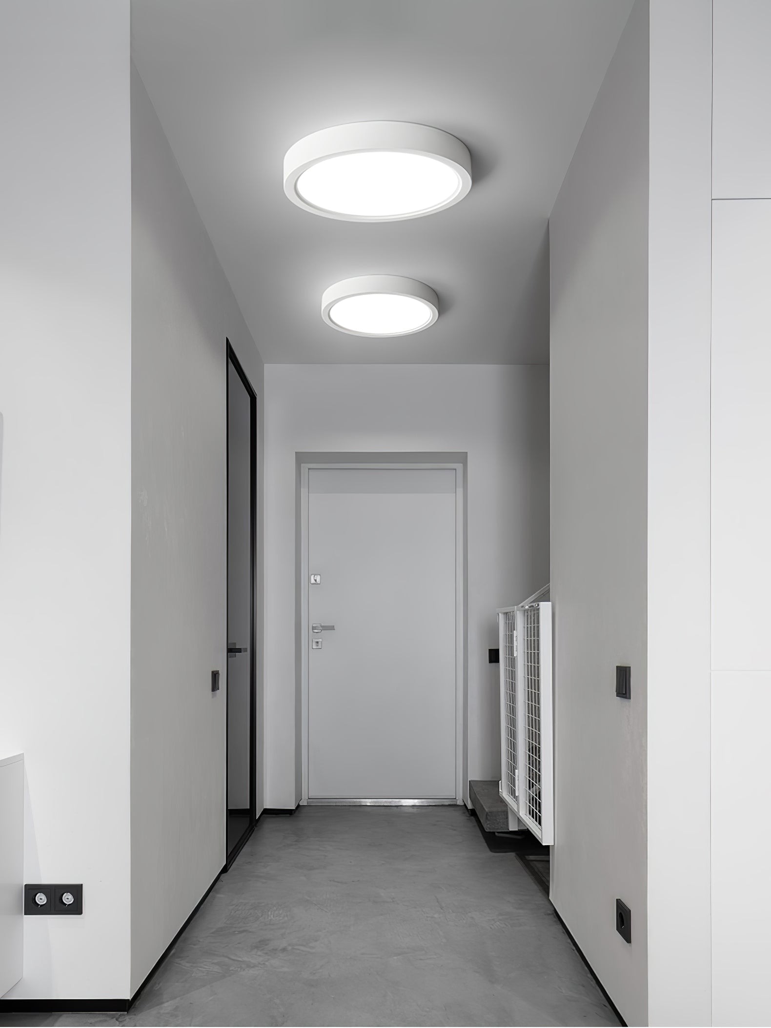 Minimalist Modern Round Acrylic Ceiling Light For Bedroom K218