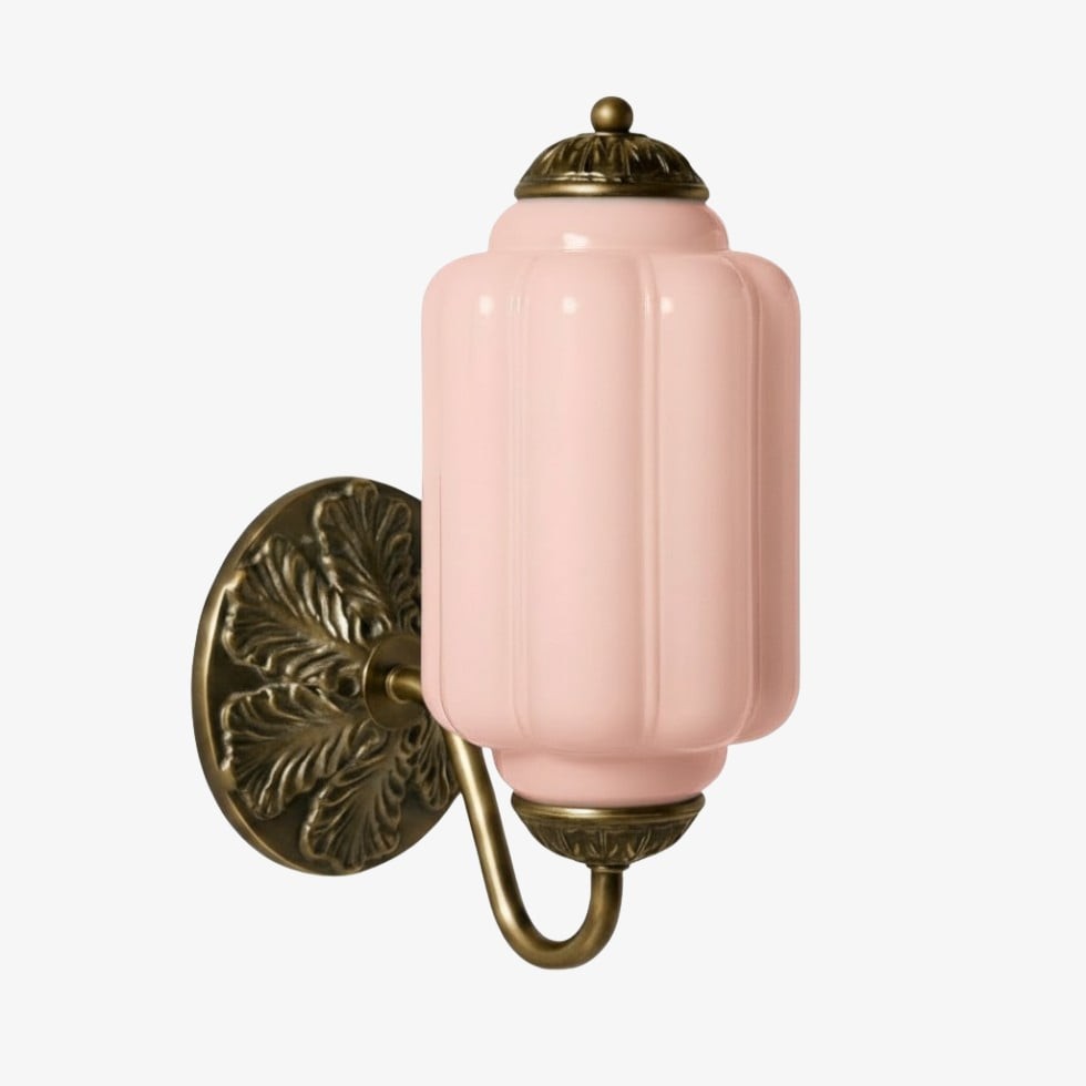 Eloise Elegant Vintage Glass Wall Sconce - Lighting for Bedroom Vanity K1150