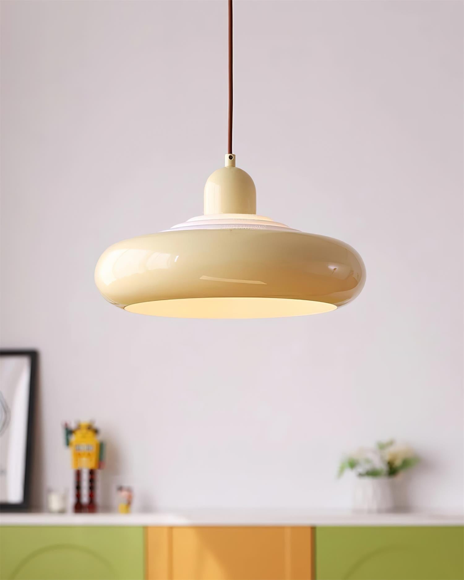 Modern Bauhaus Macaron Bowl Shade Pendant Lamp K743