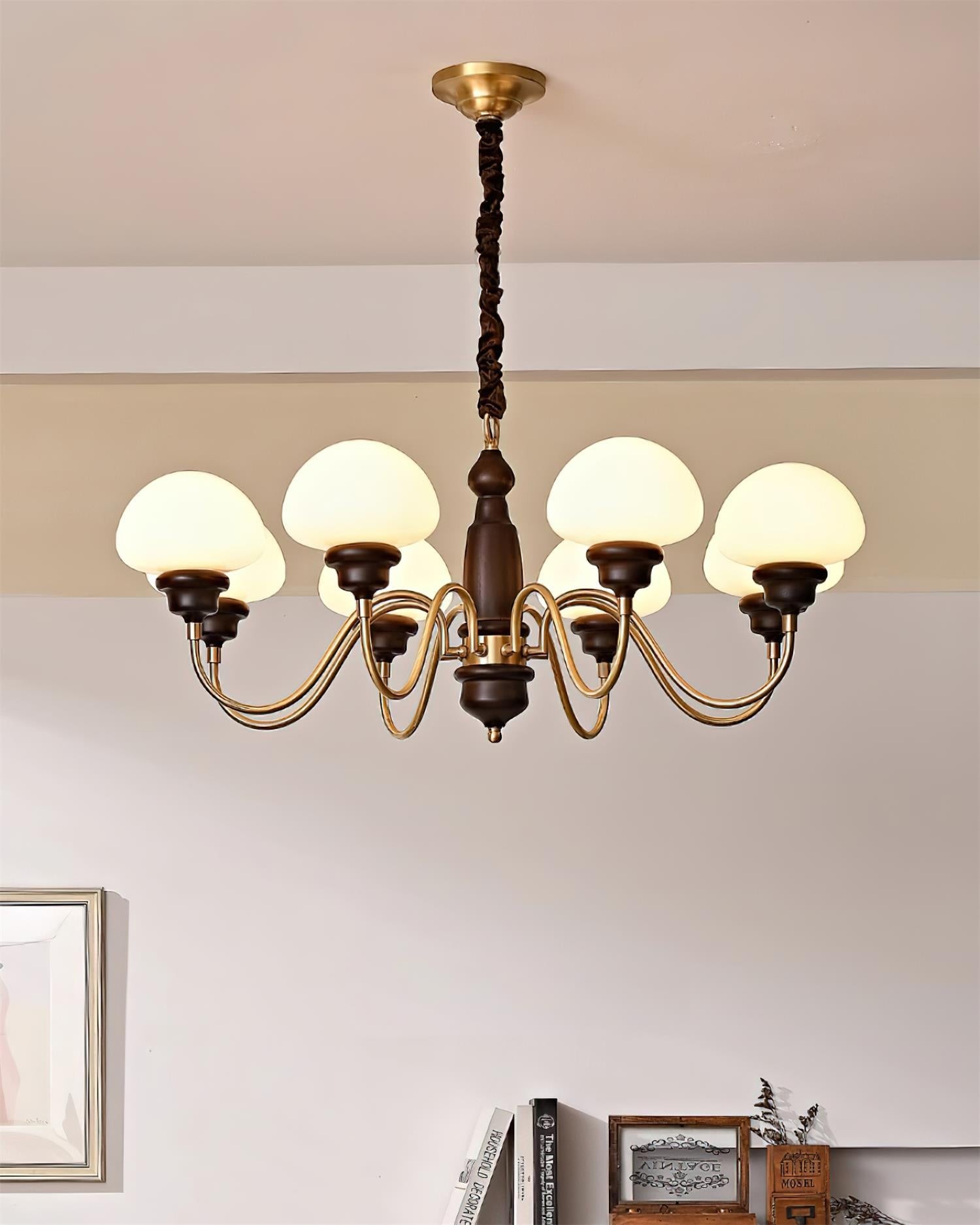 American Retro Mushroom Chandelier K543