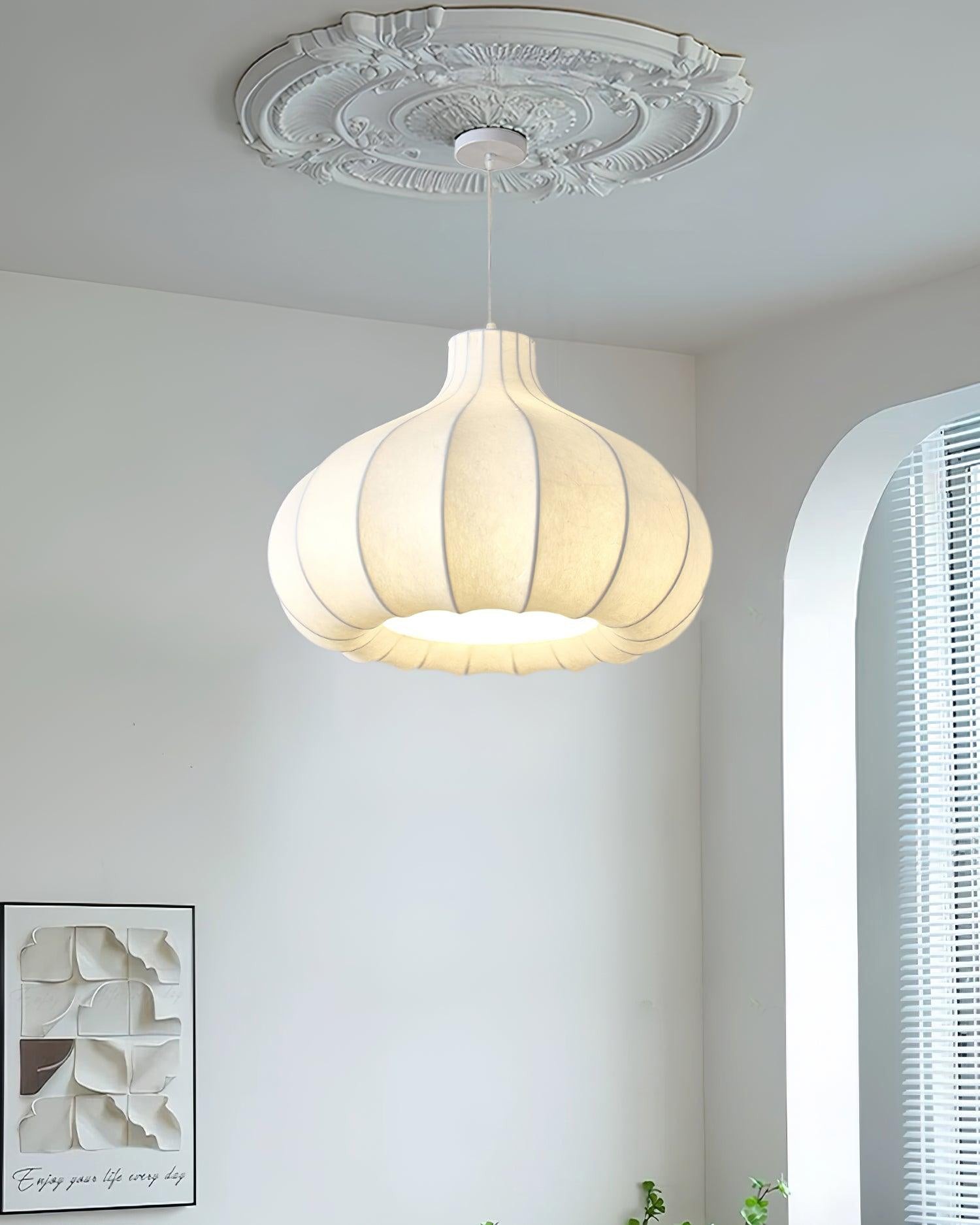 Onion Bubble Silk Pendant Lamp K531