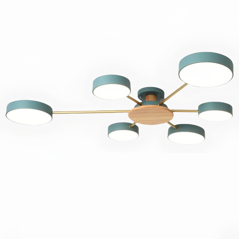 Nordic Multi Heads Round Led Ceiling Light K934