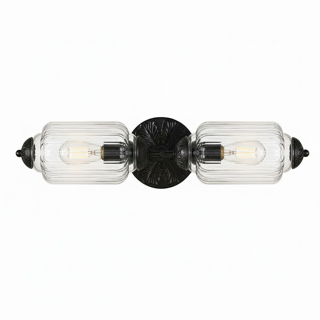 Eloise Pumkin Glass Vanity Sconce K864