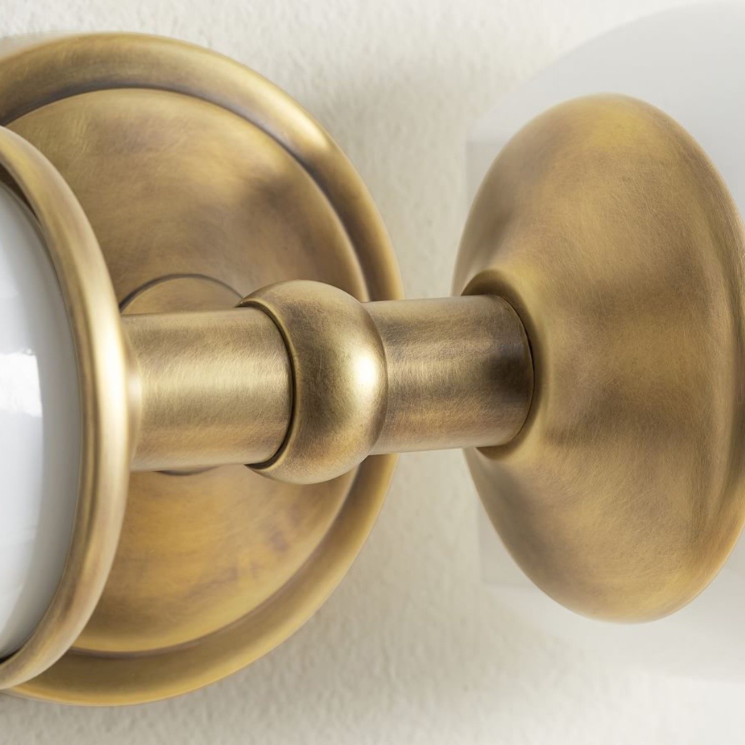 Modern Mercer Double Horizontal Metal Wall Sconce K1219