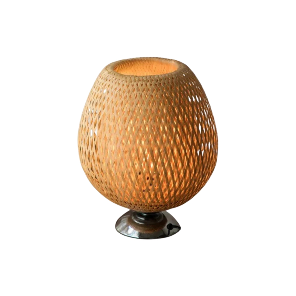 Handcrafted Sustainable Bamboo Table Lamp D847