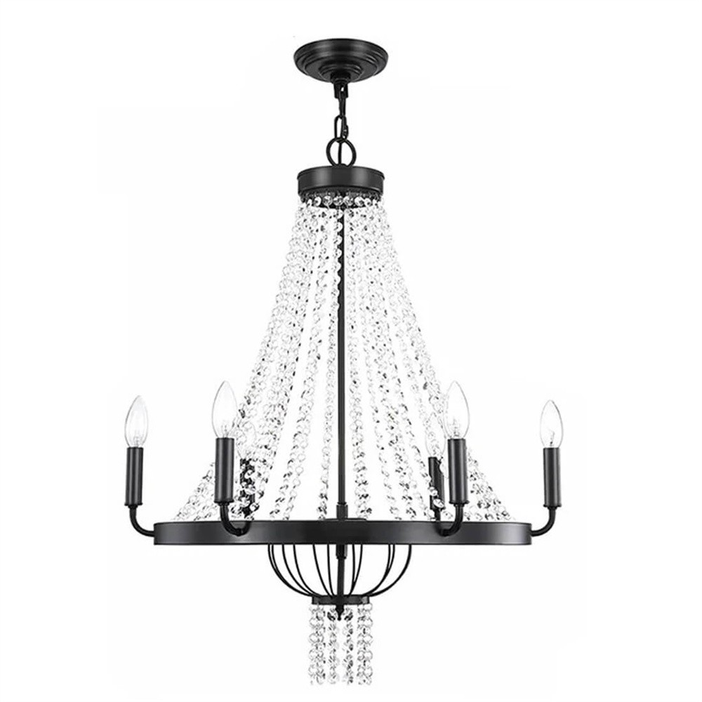 Modern Luxurious Metal Crystal Chandelier K108