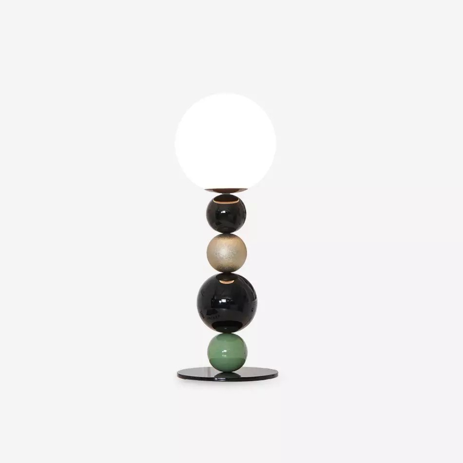 Coloful Stacked Round Ball Table Lamp K175