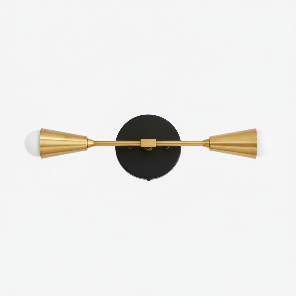Mobilux Line Minimalist Vanity Light Fixture - Mid Century Bathroom Sconce K1435
