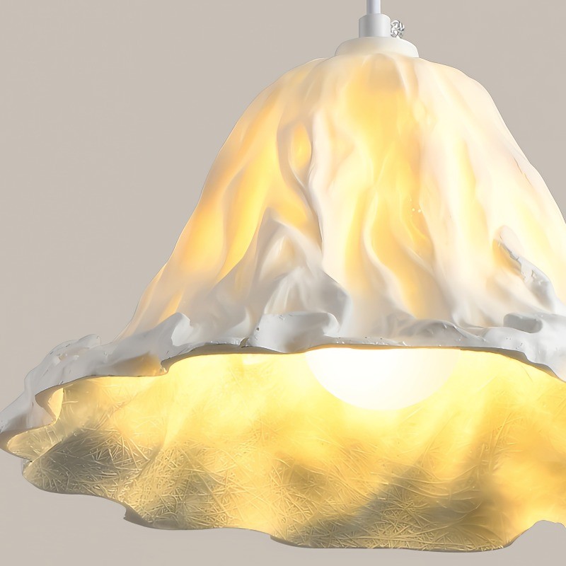 Retro Wilted Lotus Leaf Pendant Light K191