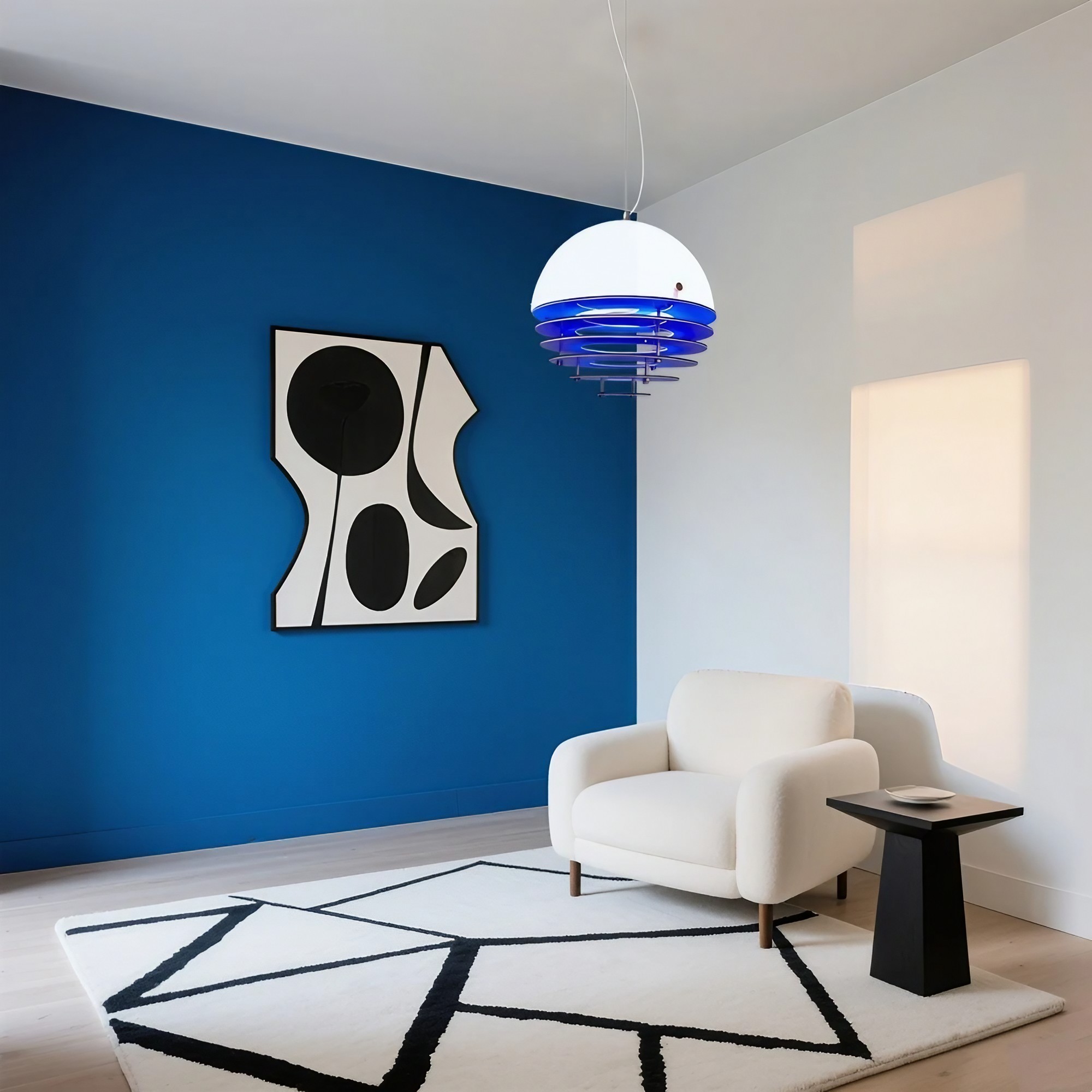 Afterglow Layered Acrylic Bauhaus Sunset Pendant Light - Ambient Pendant Light for Living Area K889